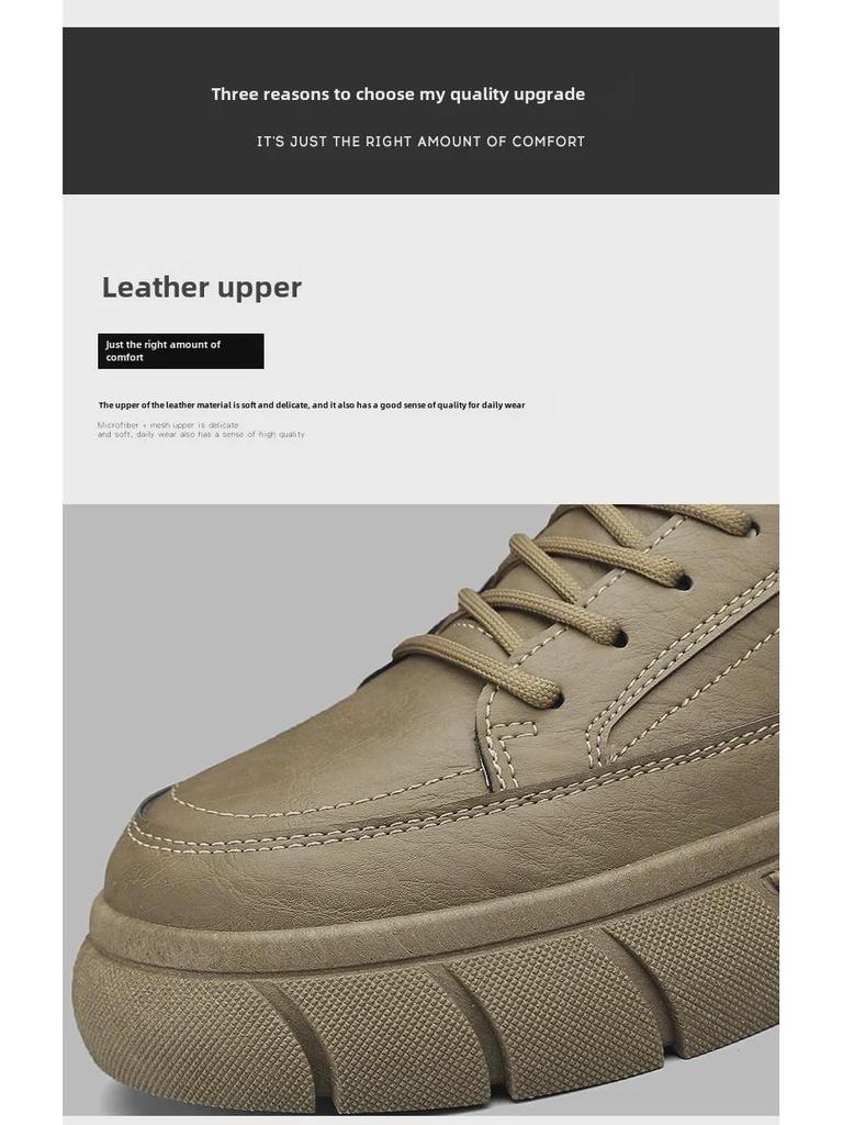 Men's Large Size Winter Mid-Top Fashion & Sport Shoes with Extra Warm Velvet