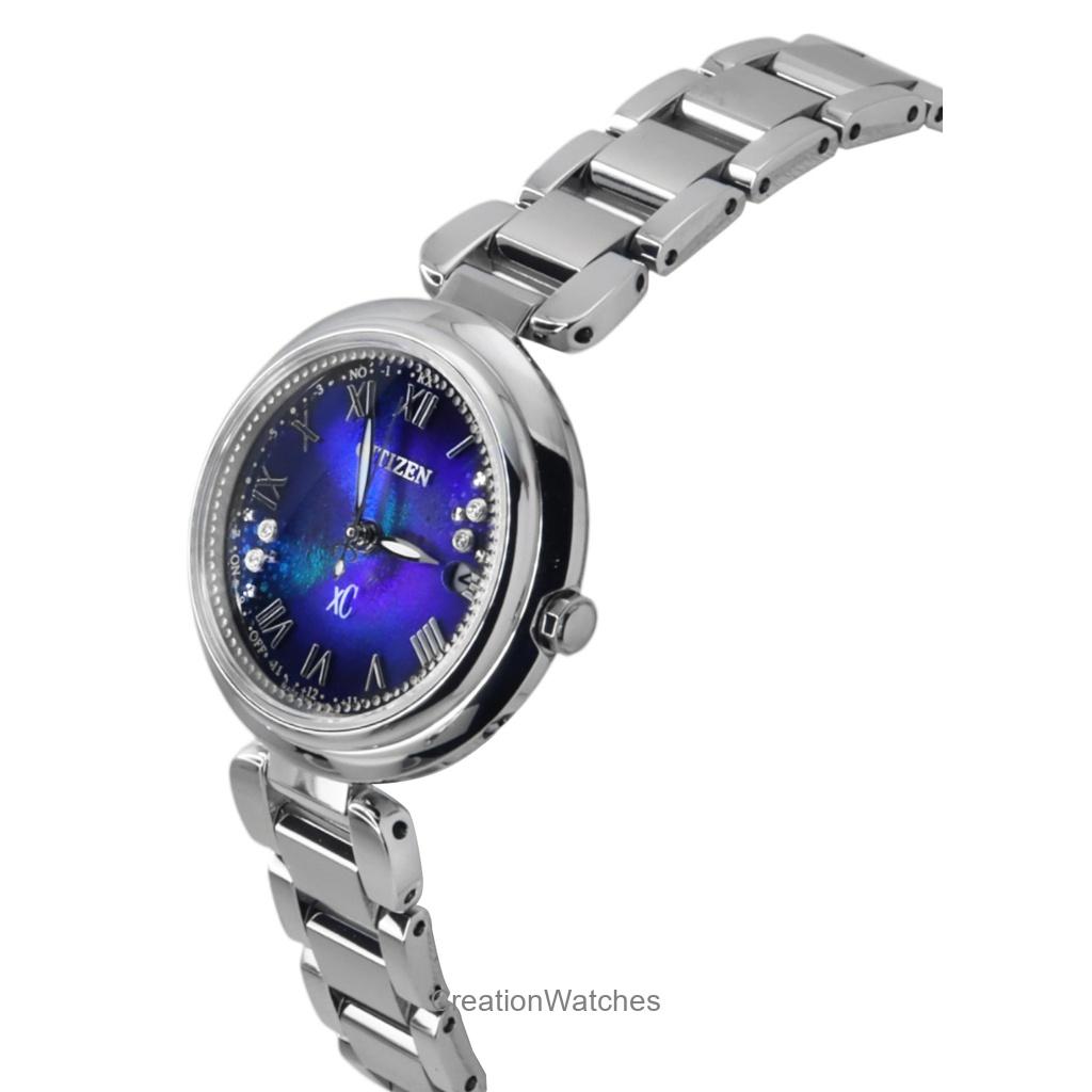Citizen XC Mizu Super Titanium Limited Edition Blue Dial Eco-Drive ES9460-61L Women's Watch
