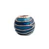 Blue Swirl S925 Silver Bracelet Bead - European & American Design