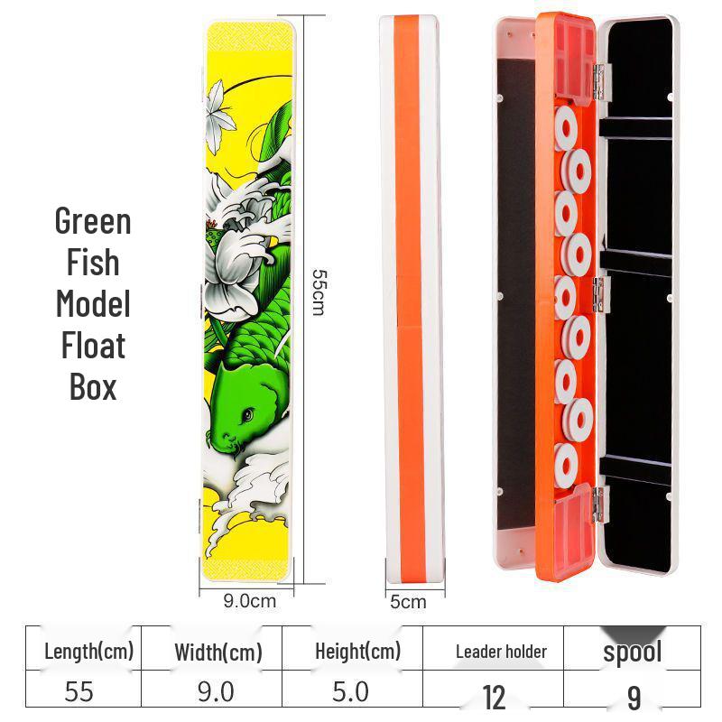 Three-Layer Multi-Functional Fishing Float and Accessories Box Set - Large Capacity Leader Line Organizer