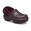 Crocs STOMP LINED CLOG Sandals 'Dark Cherry' Women's