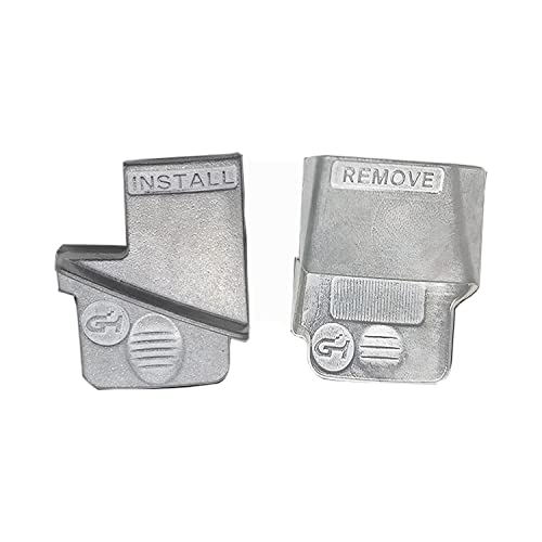 

ZKTOOL 2 шт. Металлический съемник для растягивающихся ремней, установщик, вспомогательный инструмент для ремня, набор инструментов для снятия и установки ребристых приводных ремней, комплект инструментов для растягивающихся ремней