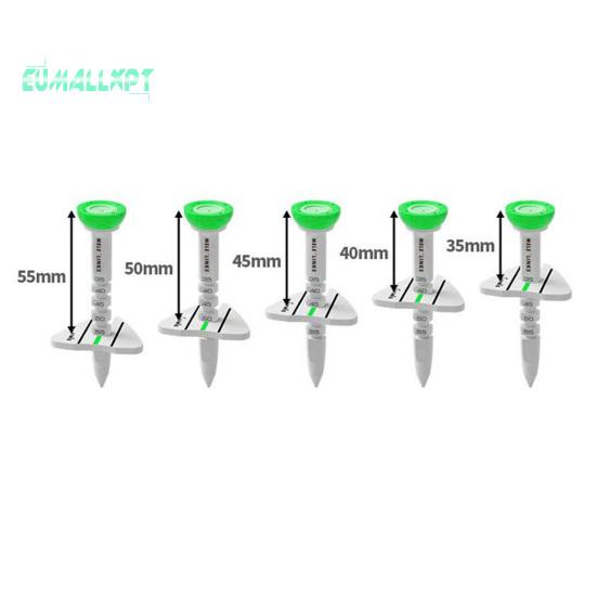4Pcs Golf Tees - Upgraded Premium Big Head, High Durability, Unbreakable, Height Adjustable, Portable Accessories