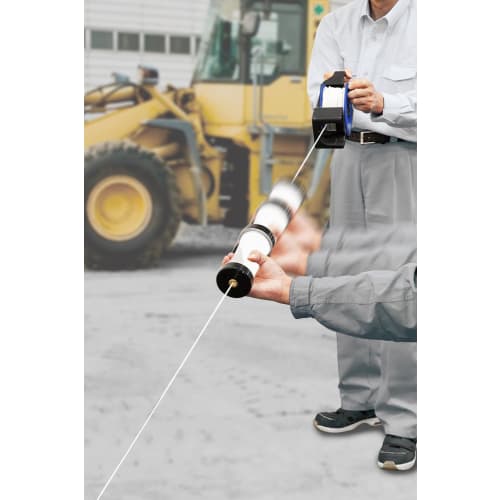 Shinwa Sokutei Chalk Line BIG, Hand-Wound, Extra Thick Thread, Other Blue, 77580