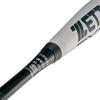 ZETT Junior High School Baseball Bat ANDROID 2nd FRP 83cm Average 760g Silver BCT21183 (Carbon) (1300)