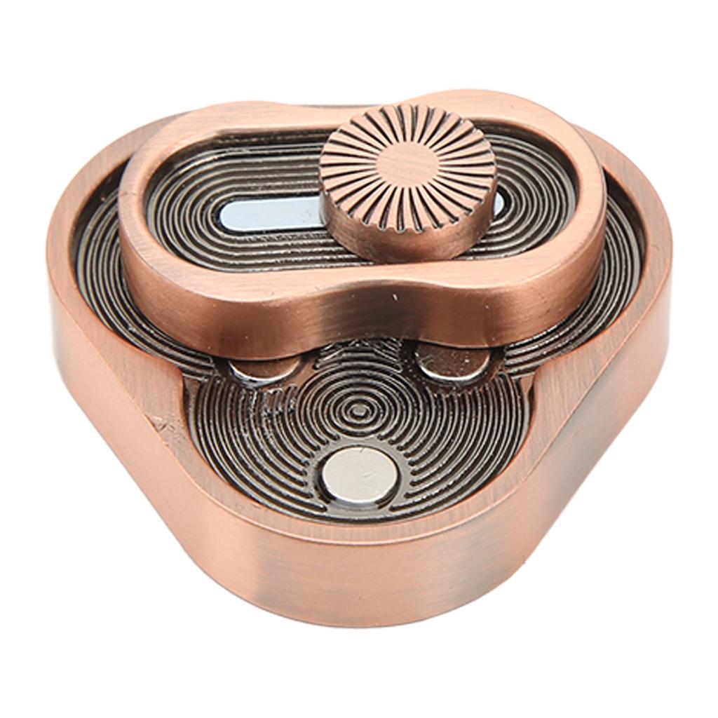 Stress Relief Slider Metal Click Triangle Portable Metal Sensory Slider Fidget Toys for Work