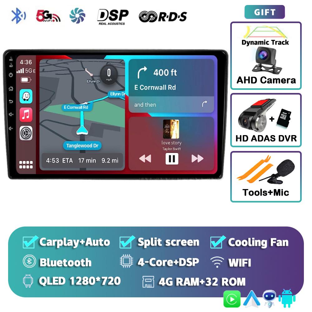 Android 14 Wireless Carplay Auto Car Radio For Citroen C3-XR 2019-2022 Multimedia Video Player Navigation GPS 2 Din Stereo Audio