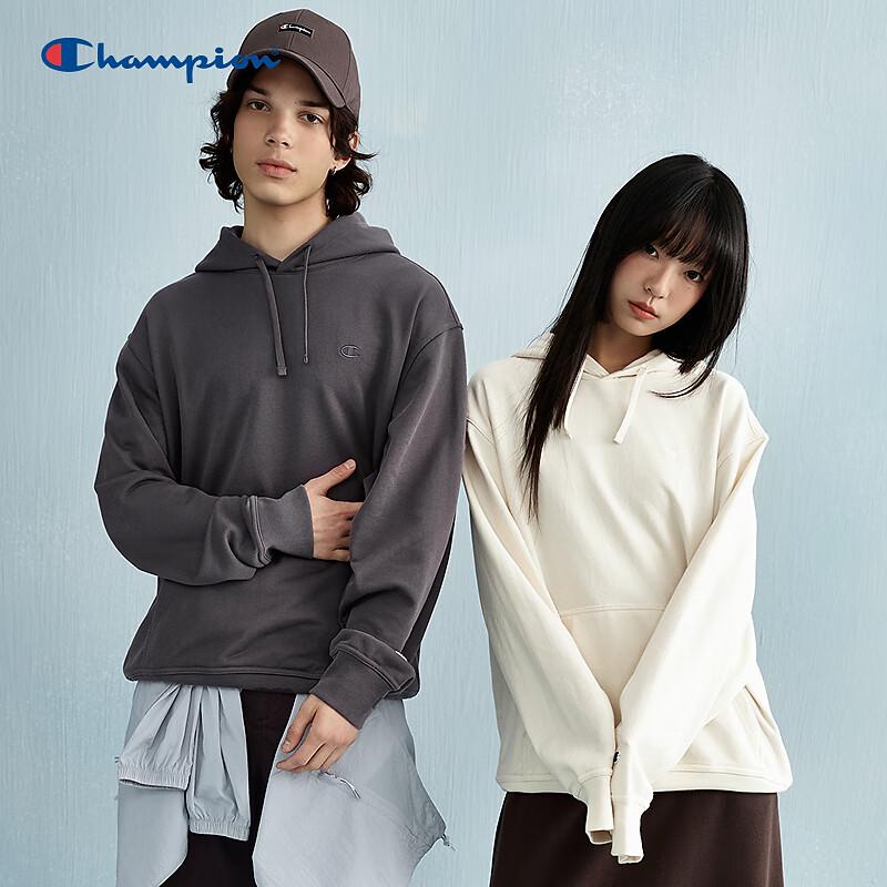 Champion Men s Trendy Solid Color Hooded Sweatshirt S 6090₽