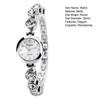 Yousheng Ladies Elegant Wrist Watch Exquisite Women Bracelet Rhinestones Quartz Faux Crystal Small Dial Watch