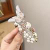 4Pcs Hair Rope Spiral Hair Bands Flower Butterflies Decor Ponytail Holders Bun Braid Elastic Non-slip Hairbands Hair Styling Tools