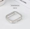 Custodia Mezza Rigida con Doppia Fila di Diamanti Vuota per Apple Watch SE/9/10, iWatch 7658