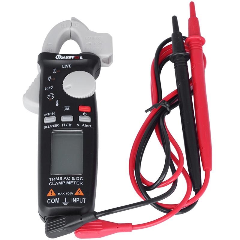 Buy Digital AC/DC Current Clamp Meter Auto-Range Car Repair TRMS ...