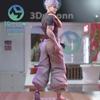 17-19CM Anime Jujutsu Kaisen Gojo Fushiguro Megumi Figure Three Model Toys Gift Collection Decoration PVC