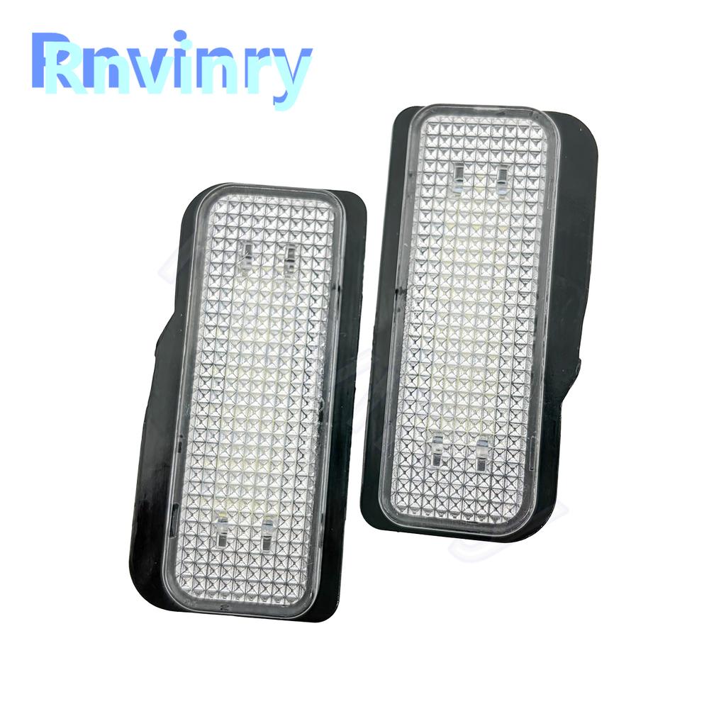 2x Fits For Mercedes Benz C E CLS-Class W203 W211 W219 R171 2D 2004~11 SMD Rear White Canbus Led License Plate Lights