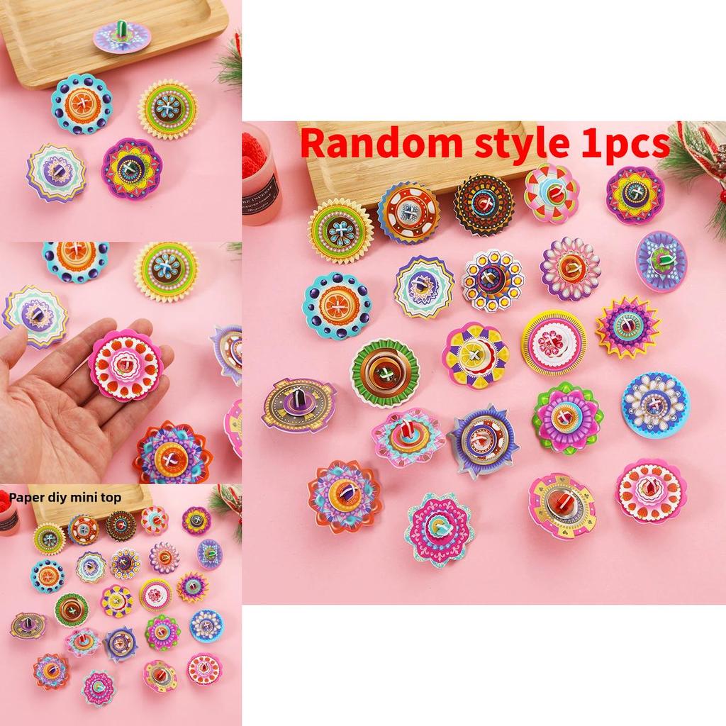 Diy Childrens 3d Puzzle Paper Gyroscope Art Craft Gift For Kids And School Rewards