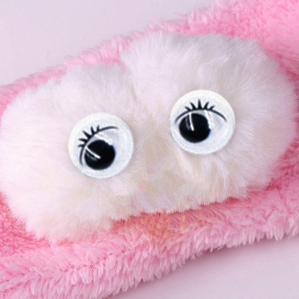 50/100pcs/bag Plastic Dolls Activity Eyes with Eyelashes DIY Kindergarten
