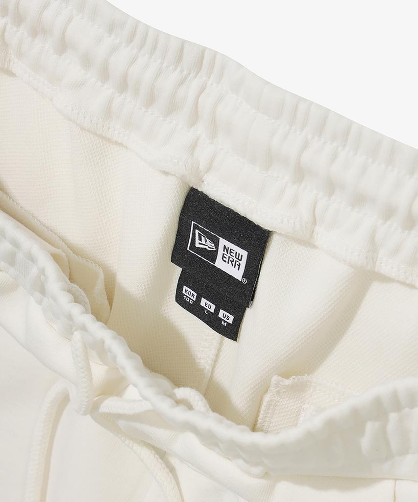 NEW ERA Wide Sweat Half Pants Off White 14954600