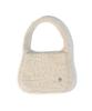 Marith + Franois Girbaud Circle Logo Mini Knit Bag Cream