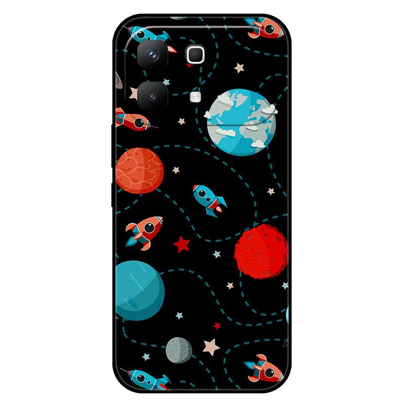 For Infinix Note 60 5G Case Cute Animal Fashion Flower Silicone Phone Case For Infinix Note60 X6879 Lens Protect Soft TPU Cover