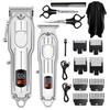Professional Hair Clippers Electric Razor Shavers Men Rechargeable Clippers and Trimmers Beard Trimmer Barber Kit