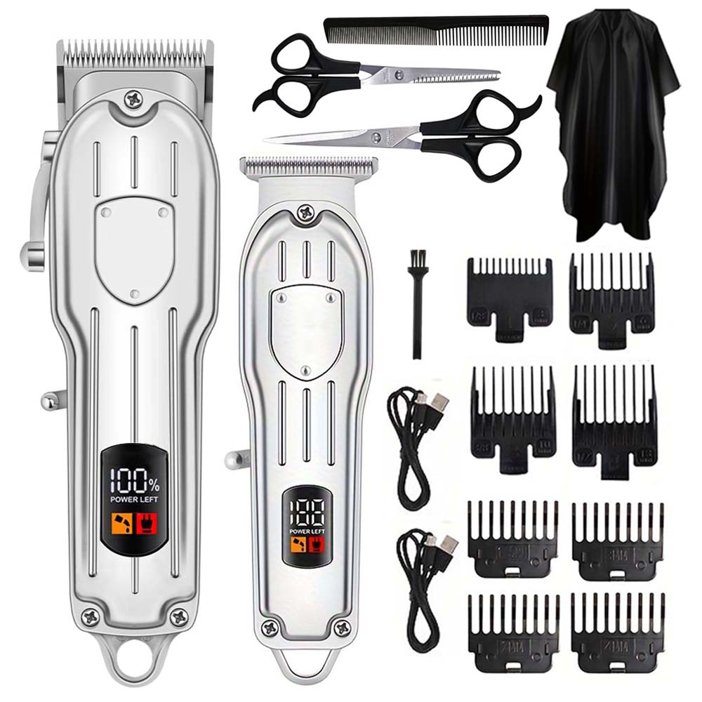 2in1 Electric Hair Clipper Hair Cutting Kit for Men Cordless Hair Trimmer Set/1 Pc Professional Hair Trimmer Gifts for Men