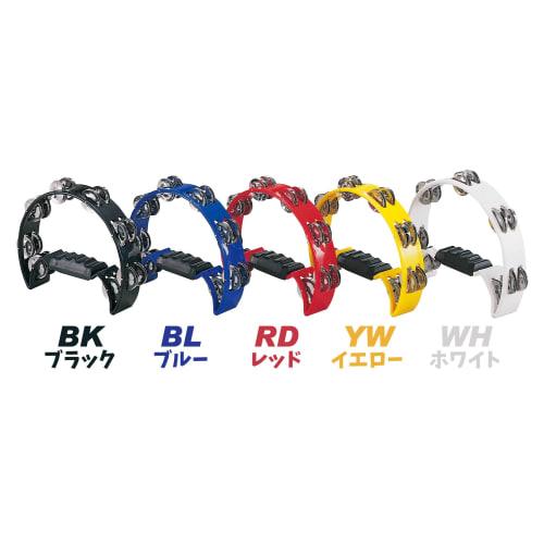 KC Tambourine, Half-Moon Shape, HMT-2005, White