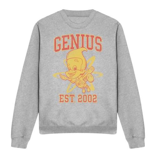 Jimmy Neutron Unisex Adult Genius Collegiate Sweatshirt