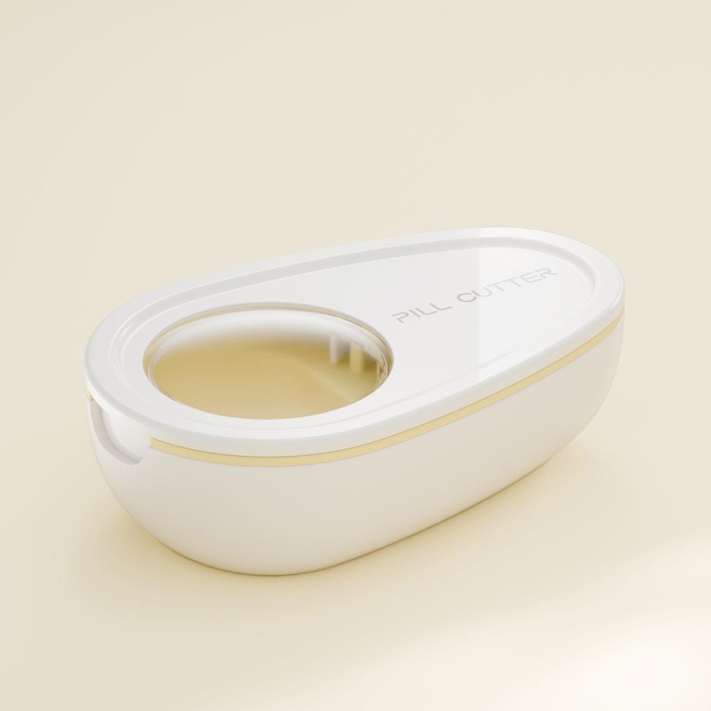 Portable Tablet Splitter Pill Box With Hidden Storage Tablet Container Tablet Cutter Tablet Crusher Tablet Container