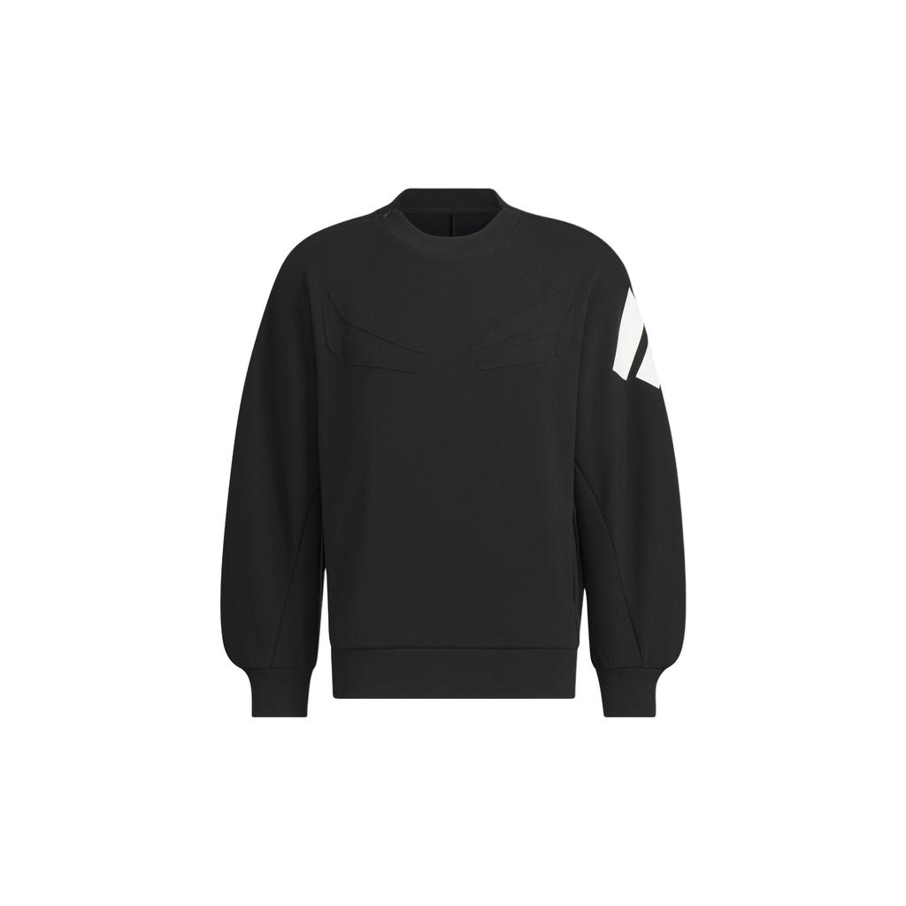 Adidas FW24 Future Style Pre Series Logo Sports Casual Long Sleeve Sweatshirt Men sweatshirt Black JN3467