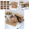 12pcs Kraft Paper Christmas Gift Candy Cookie Muffin Cake Boxes With Exquisite Printing And Decorative Tags