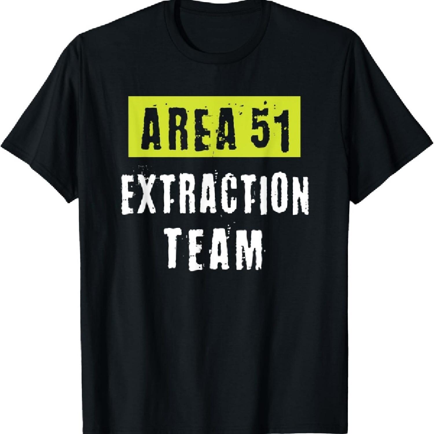 

Alien Extraction Team Shirt for Storming Area 51 T-Shirt XXXXXL
