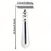 1PC Old Durable Men's Manual Razor Razor Metal Brightening Double-sided Safety Razor Replaceable Blade Manual Shaving Razor