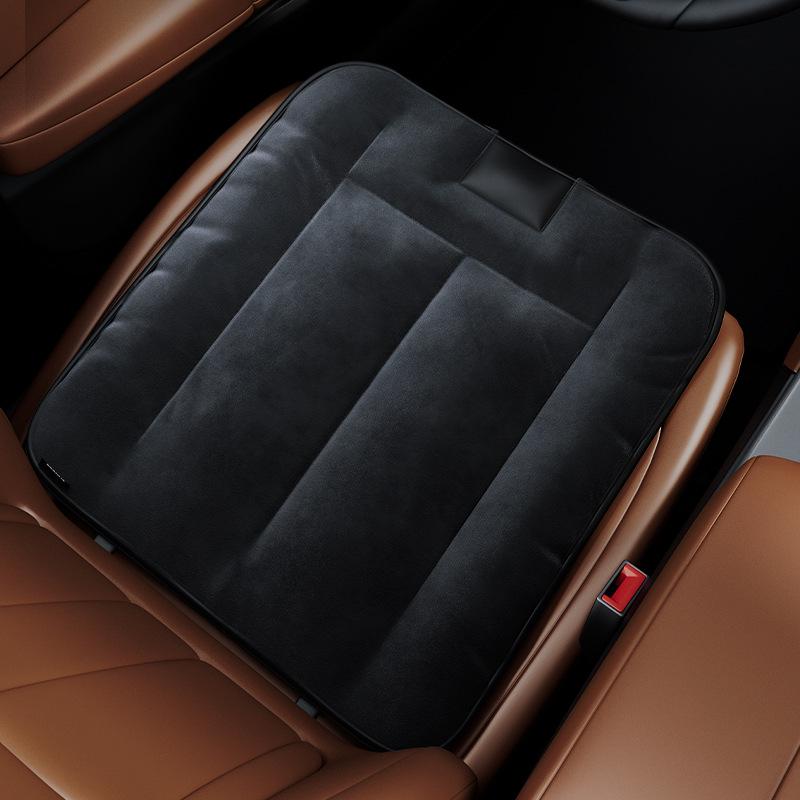 Deluxe All-Season Driver's Seat Cushion - Ventilated Single Car Pad for Comfort