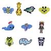 10 Pcs Embroidered Patches Cartoon Animal Sewing Patches Iron On Patches Applique Patches Sew On Patches for Clothes