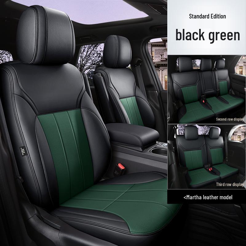 All-Season Universal Leather Seat Cover, Wear-Resistant, Full Coverage, Fits All Car Models
