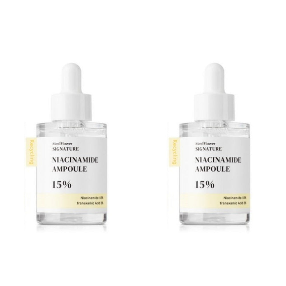 Medi Flower Signature Niacinamide Ampoule 15% Ampoule 30ml*1Pc/2Pcs/3Pcs/4Pcs
