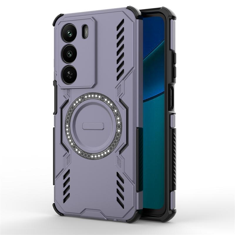For Realme 14x Case For Realme 14x Global Anti-knock Magnetic Adsorption Wireless Charge Back Cover For Realme 14x Case 6.67inch