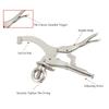 9 Inch Drill Press Clamp Carbon Steel Locking Pliers Press Locking Fixing Clamp  Welding Table