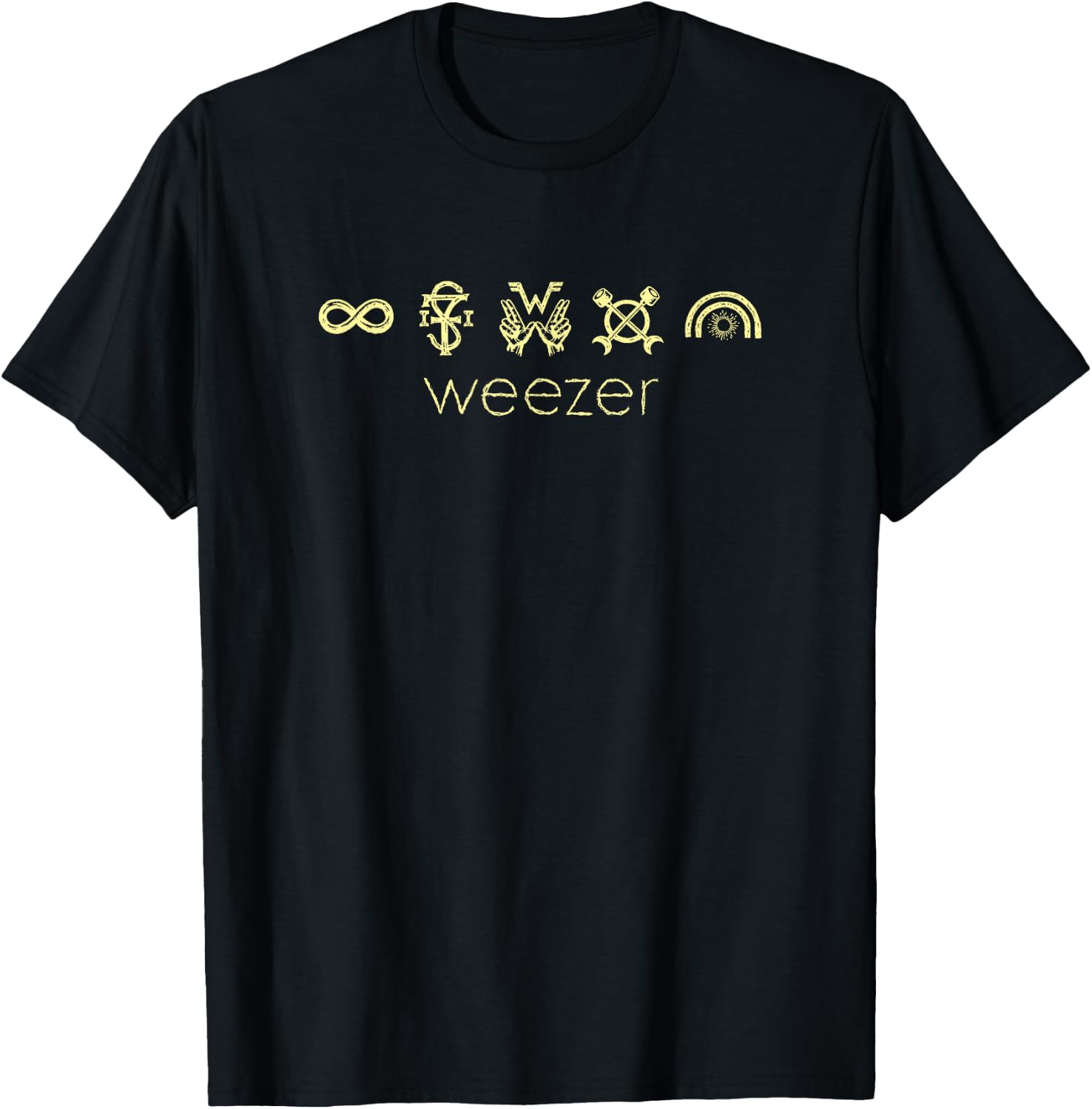 Weezer - Gold Album Unisex T-Shirt XXL