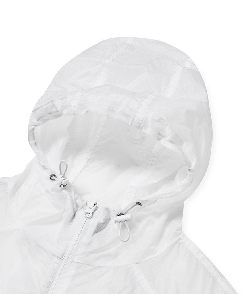 Brownbreath Tag Light Windbreaker - White