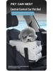 Compact Pet Car Console Bed for Small Dogs and Cats