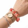 3D Colorful Beads Bracelet Simulated Summer Bohemian Jewelry Fashion Elastic Cord Bracelet  Summer