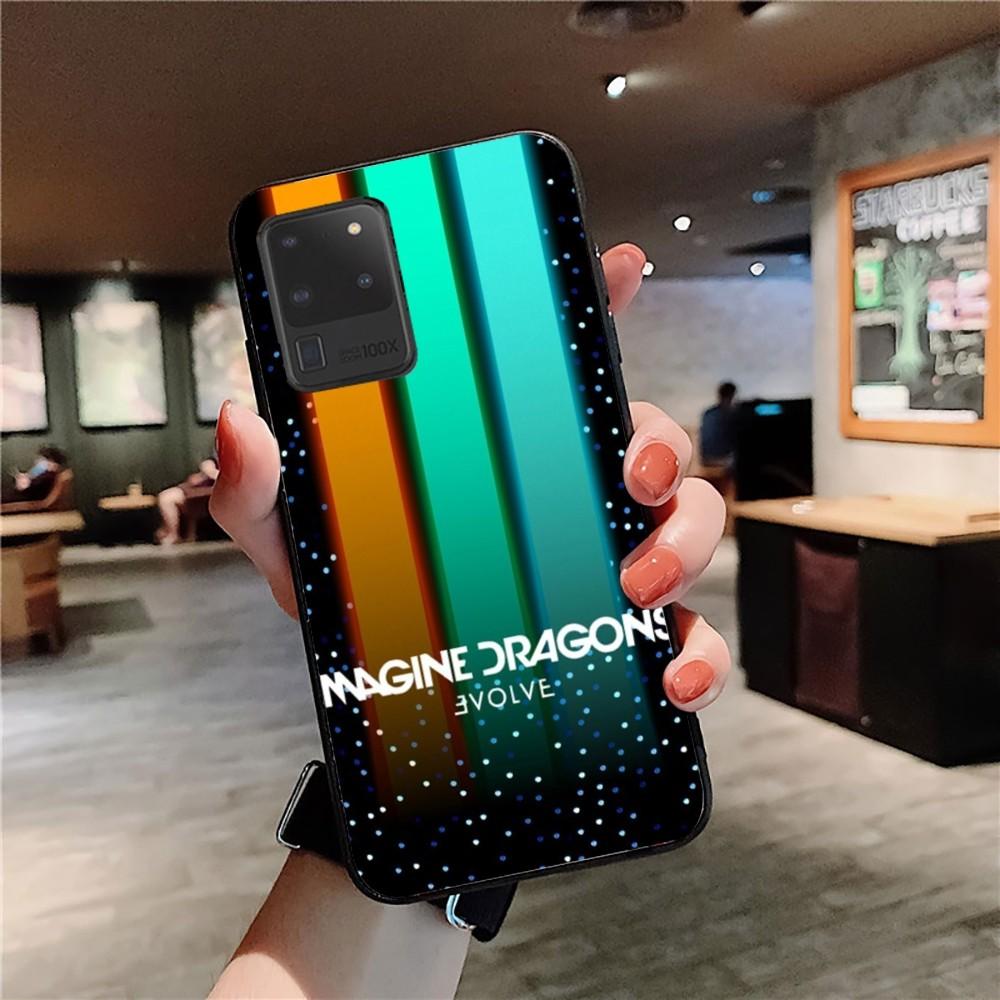 

Imagine Dragons Phone Case For Samsung S 9 10 20 21 22 23 30 23plus lite Ultra FE S10lite Fundas Samsung S21