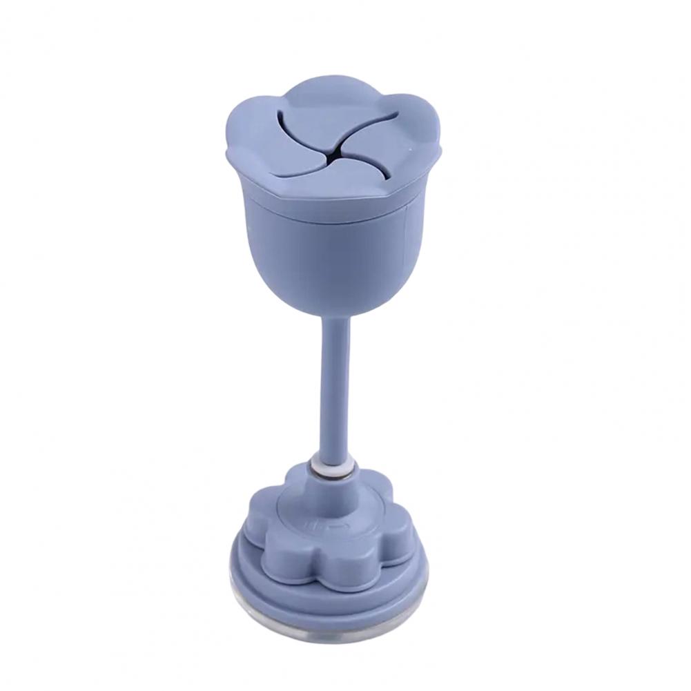 Flower Shape Nail Polish Holder 360 Degrees Rotating Tilted Anti-Spill Untippable Suction Gel Polish Bottle Stand