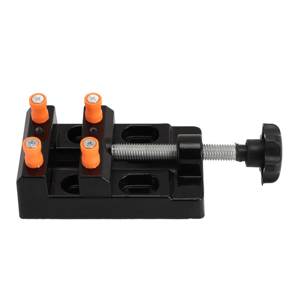Mini Bench Vice Clamp Aluminium Alloy Opening Parallel Table Vise Clamp for Watch Repair
