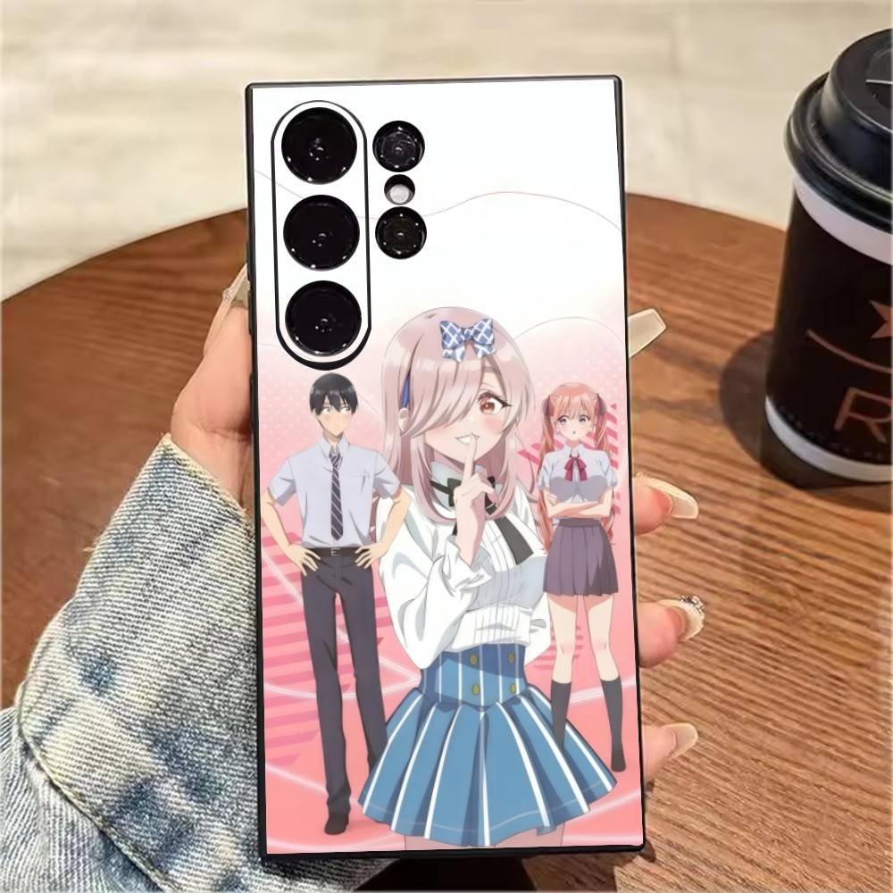 Anime A Couple of C-CuckooS Series Phone Case For Samsung S25,S24,S21,S22,S23,S20,Ultra,S26,Plus,Fe,Note,5G Black Cover