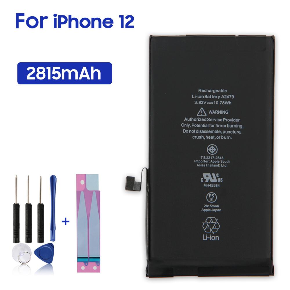 

Сменный аккумулятор для телефона iPhone 12 iPhone12 mini iPhone12 Pro iPhone 12 Pro Max аккумулятор + инструменты For iPhone 12
