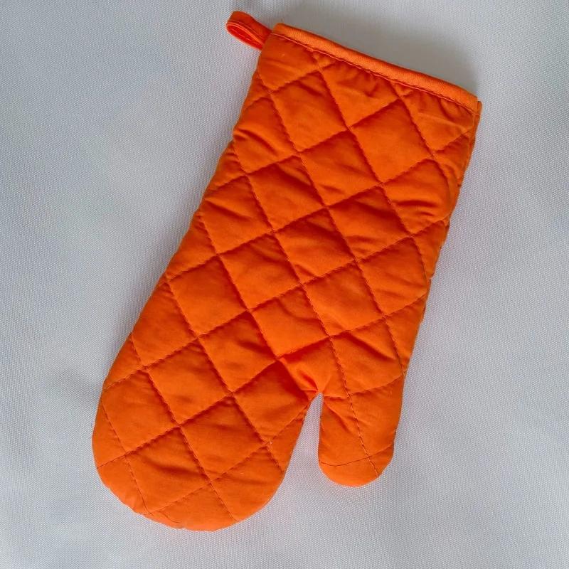 Neu Verdickte Mikrowellen-Herd-Handschuhe Backofen Spezielle Isolierung und Anti-Verbrühungs-Baumwollmaterial