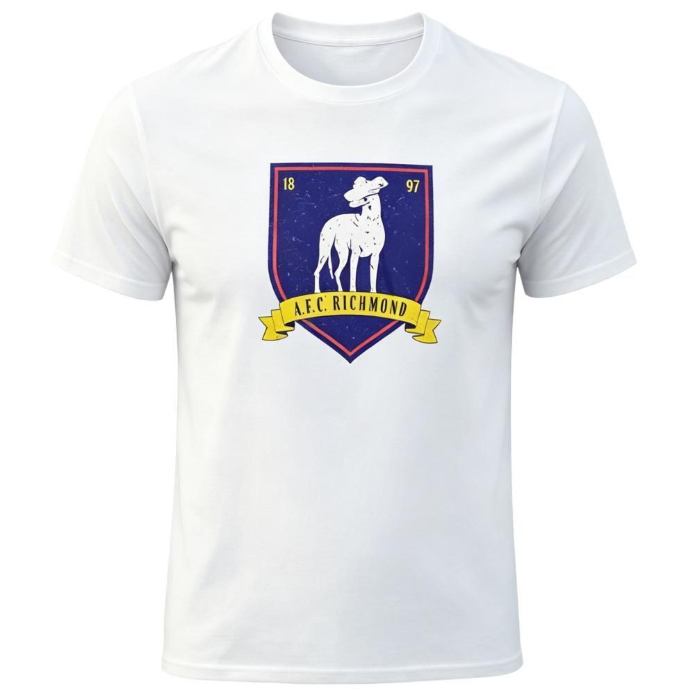 Maglietta Grafica da Calcio AFC Richmond Crest Vintage Ted Lasso