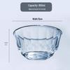 Heat-Resistant Borosilicate Glass Bowl for Microwave, Egg Beating, Baking, Dough Mixing, and Soup.
